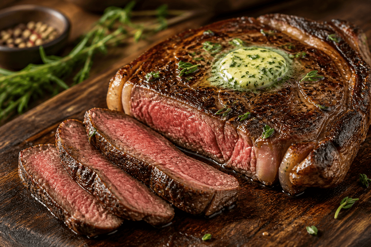 Grass-fed steak