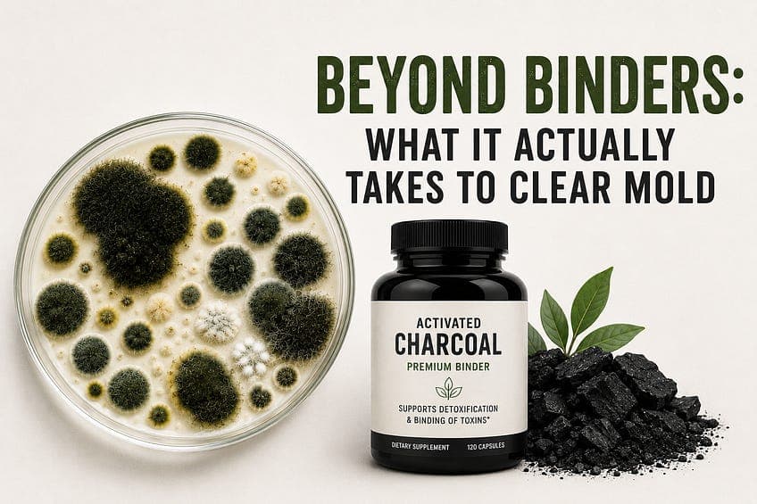 Illustration for clearing mold beyond binders